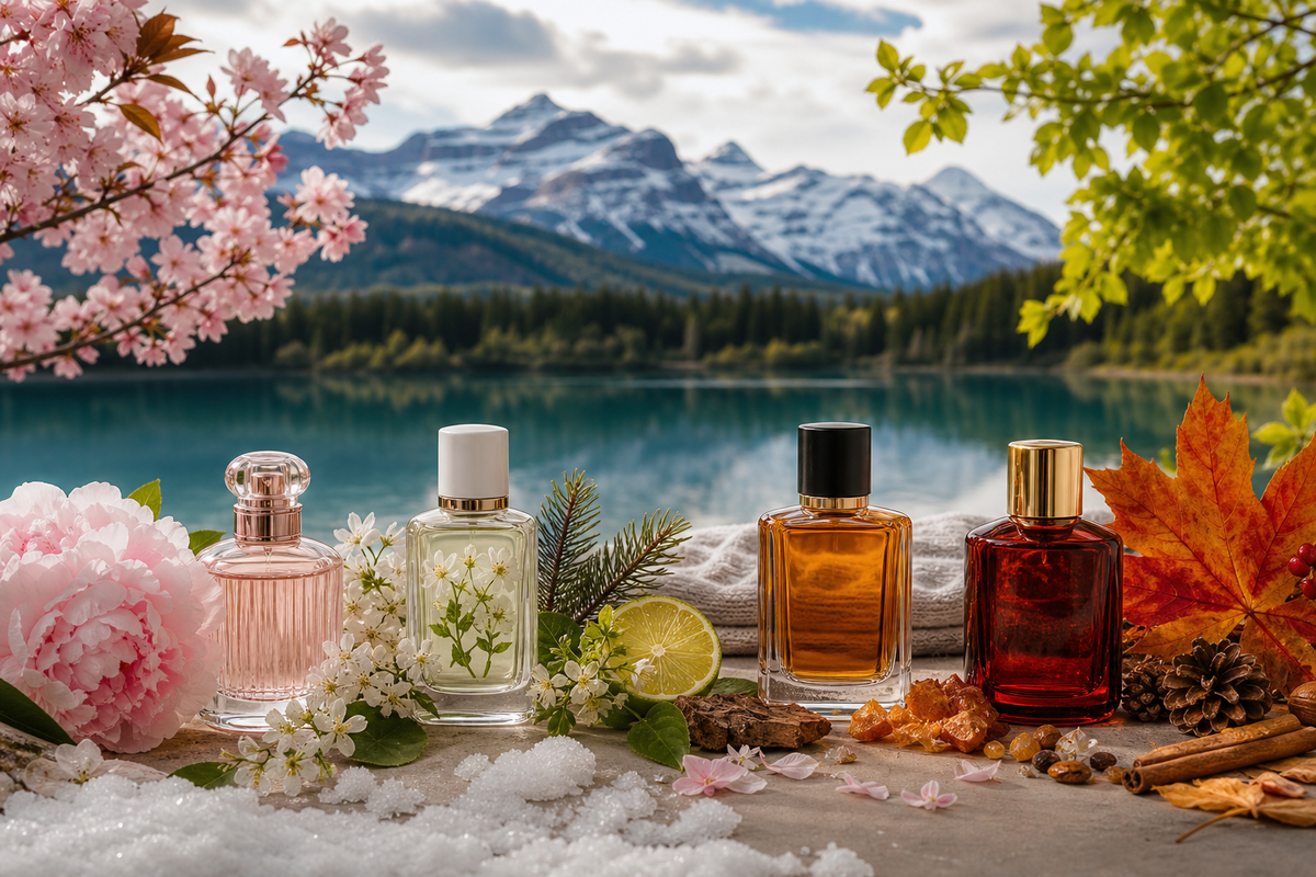 Seasonal fragrance guide for Canadian shoppers