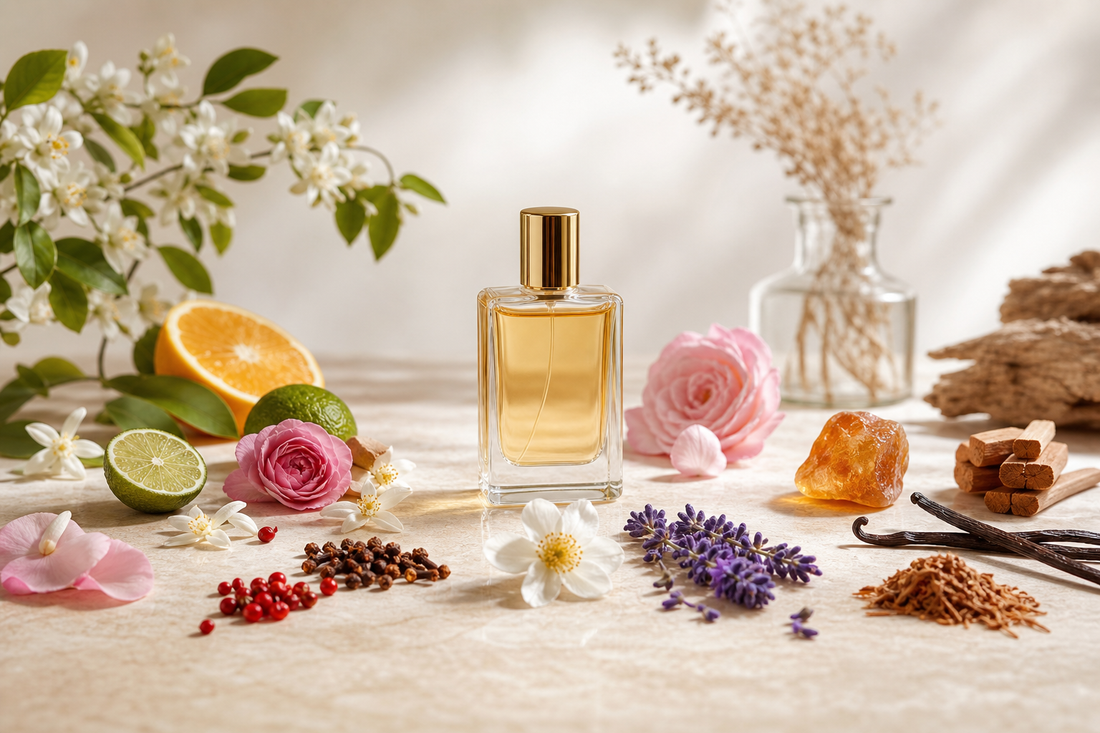 Perfume notes explained: what top, heart and base notes mean